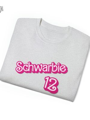 Schwarbie Barbie Cute Pink Phillies Schwarber Philadelphia Philly Shirt October Pink Breast Cancer Shirt Schwarbie Shirt Oppenheimer Costume Barnie Barbie And Ken Mugshot revetee 6