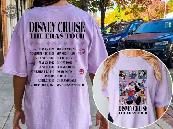 Disney Cruise Era Tour Shirt Cruise Vibes Shirt Cruise Vacation Shirt Disney Family Shirt Matching Disney Cruise Shirt Disney Cruise 2025 Release Date Disneycruise Unique revetee 2