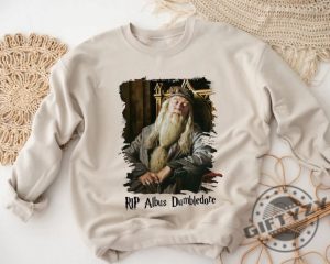 R.I.P Albus Dumbledore Shirt Michael Gambon Tshirt Rip Michael Gambon Hoodie Lumos Dumbledore Sweatshirt Rest In Peace Dumbledore Army Shirt giftyzy 2