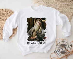 R.I.P Albus Dumbledore Shirt Michael Gambon Tshirt Rip Michael Gambon Hoodie Lumos Dumbledore Sweatshirt Rest In Peace Dumbledore Army Shirt giftyzy 3