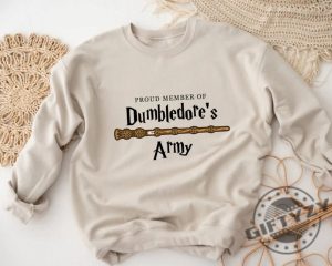 Proud Member Of Dumbledores Army Shirt Hogwarts Legacy Tshirt Wizarding World Sweatshirt Dumbledore Wand Hoodie Dumbledore Michael Gambon Shirt giftyzy 2