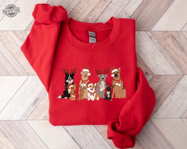Christmas Dog Sweatshirt Dog Owner Christmas Gift Dog Christmas Sweatshirt Christmas Sweater Holiday Sweater Christmas Shirt Dog Gift Christmas Gift Ideas By Age revetee 3