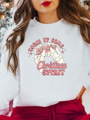 Rolling Up Some Christmas Spirit Sweatshirt Funny Christmas Sweatshirt Christmas Sweatshirt Funny Christmas Sweatshirt Christmas Gift Shirt Christmas Shirt Ideas revetee 4