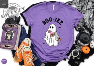 Halloween Ghost Sweatshirt Boo Jee Tshirt Boo Spooky Ghost Hoodie Spooky Season Ghost Sweater Spooky Vibes Shirt Halloween Gifts giftyzy 4