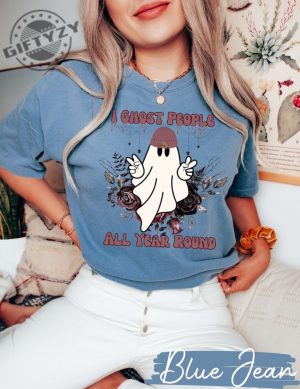 I Ghost People All Year Around Shirt I Ghost People Sweatshirt Halloween Tshirt I Ghost People All Year Hoodie giftyzy 2