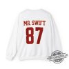 Yay Sports Go Taylors Boyfriend Shirt Swift Jersey Number 87 Shirt Kansas City Football Shirt She Put Him On The Map Shirt trendingnowe 2