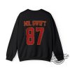 Yay Sports Go Taylors Boyfriend Shirt Swift Jersey Number 87 Shirt Kansas City Football Shirt She Put Him On The Map Shirt trendingnowe 4