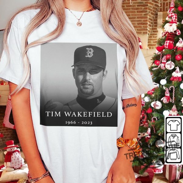 Vintage Tim Wakefield Shirt MLB Shirt Boston Red Sox RIP Tim Wakefield 1966 2023 Thank You For The Memories Sweatshirt trendingnowe.com 1