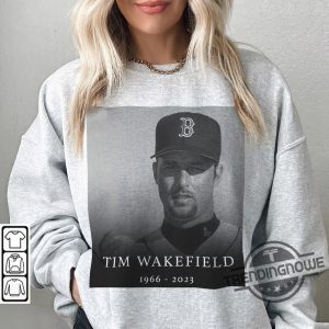 Vintage Tim Wakefield Shirt MLB Shirt Boston Red Sox RIP Tim Wakefield 1966 2023 Thank You For The Memories Sweatshirt trendingnowe.com 2