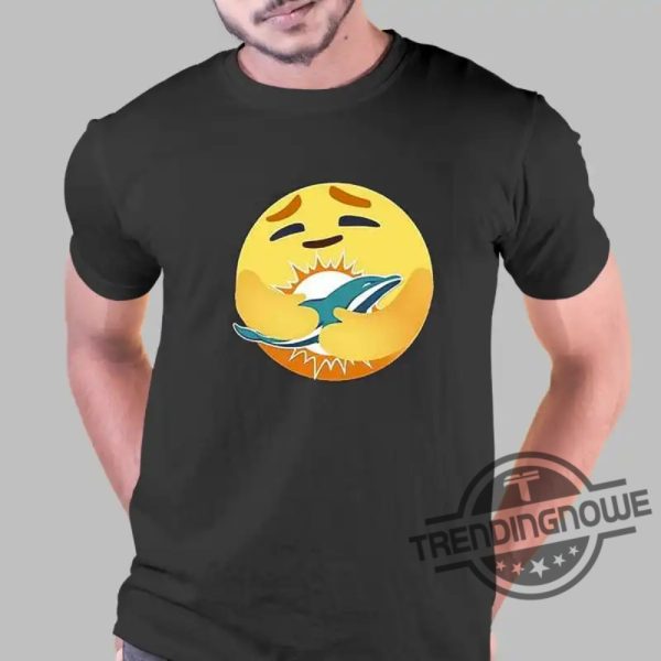 Dolphins Emoji Shirt Miami Dolphins Emoji T Shirt Sweatshirt Hoodie trendingnowe.com 1 1