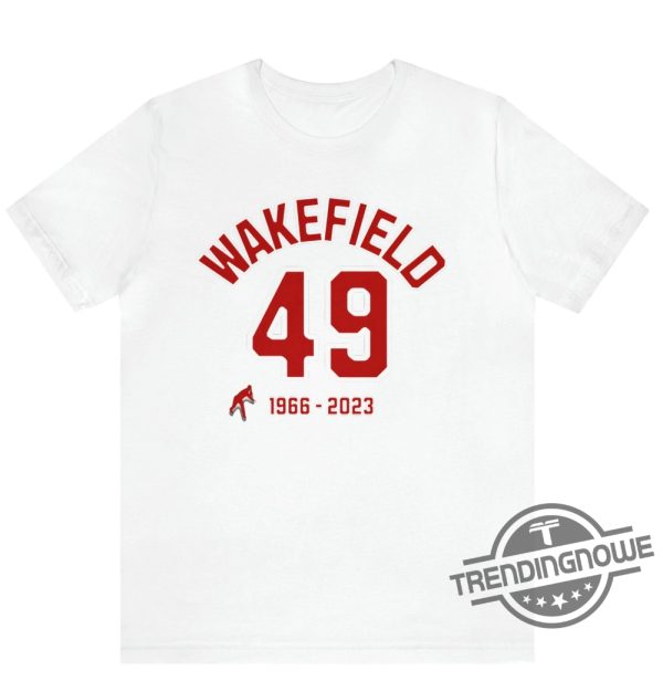 Tim Wakefield Shirt 49 Jersey Shirt Tim Wakefield T Shirt Tim Wakefield Tribute Shirt trendingnowe.com 1