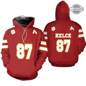 Travis Kelce Shirt Kelce 87 Hug Football Kansas City Chiefs Gift -  Personalized Gifts: Family, Sports, Occasions, Trending