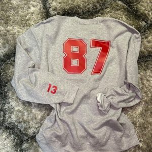 travis kelce 1989 outfit all over printed football taylors version tshirt sweatshirt hoodie mens womens kansas city chiefs t shirt number 13 87 taylor and kelce dating shirts laughinks 2