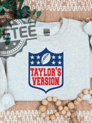 Football Taylors Version Sweatshirt Travis Kelce Swift Football Era Nfl Taylors Version Shirt Taylors Version Nfl Sweatshirt Nfl Twitter Taylors Version Unique revetee 2