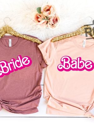 Custom Name Doll Baby Girl Birthday Shirt School Teacher Party Shirt Custom Bride Babe Girls Shirt Barbie T Shirt Womens Barbie Shirt Near Me Teacher Barbie Shirt Allan Barbie Shirt revetee 2 1