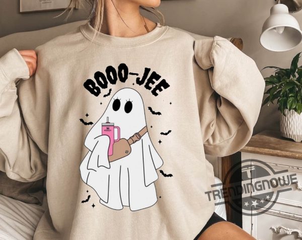 Boo Jee Ghost Shirt Spooky Vibes Shirt Halloween Ghost Sweatshirt Boo Shirt Spooky Ghost Hoodie Spooky Season Ghost Sweater trendingnowe.com 1