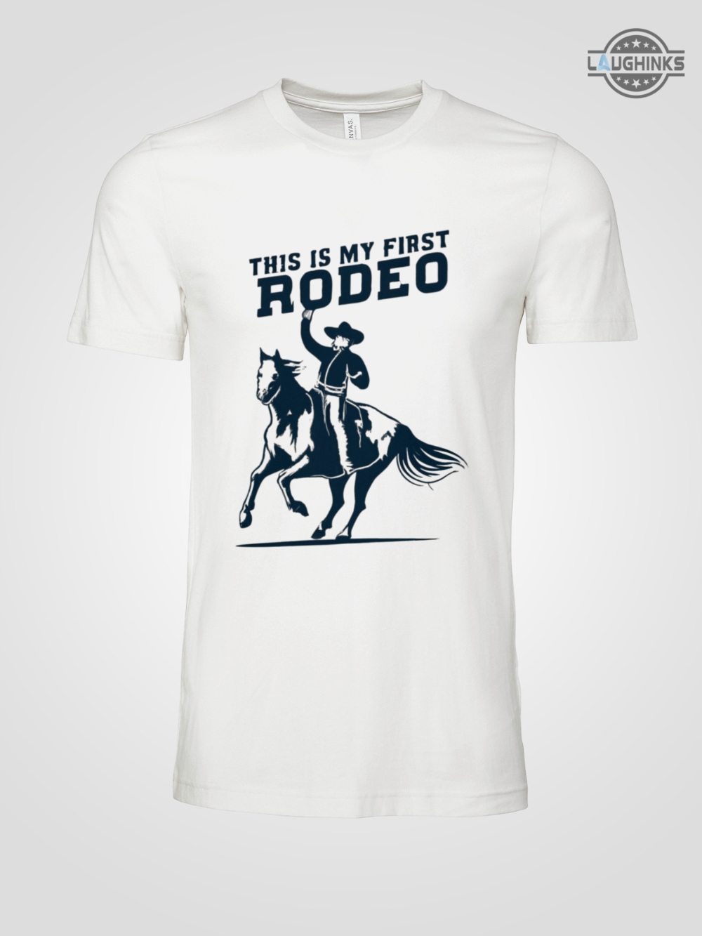 Mens Ride 'Em Cowboy Tshirt Funny Western Tee for Guys (Dark Heather Grey) - S