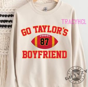 Go Taylors Boyfriend Travis Kelce Shirt Game Day Sweatshirt Kansas City Football Hoodie Trending Unisex Tshirt Football Fan Gifts giftyzy 7