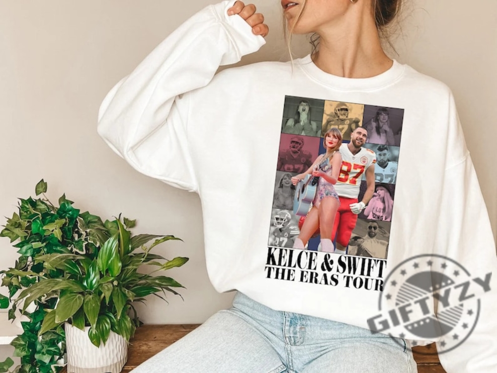 Travis Kelce Taylor Swiftie Eras Tour Shirt Travis Kelce Eras Tour Hoodie Travis Kelce Tshirt Kelce Taylor Hoodie Kelce Swiftie Shirt