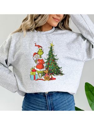 Grinch Christmas Sweatshirt Christmas Sweatshirt Grinch Countdown To Christmas Resting Grinch Face Shirt Girls Grinch Shirt Kobe Grinch Costume Adult Nike Grinch Hoodie revetee 3