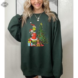 Grinch Christmas Sweatshirt Christmas Sweatshirt Grinch Countdown To Christmas Resting Grinch Face Shirt Girls Grinch Shirt Kobe Grinch Costume Adult Nike Grinch Hoodie revetee 5