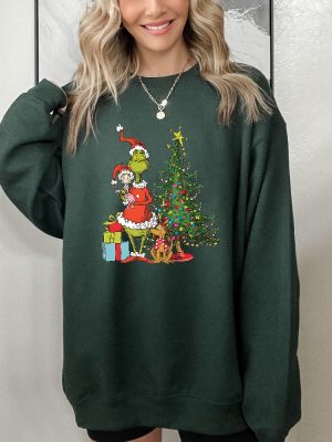 Grinch Christmas Sweatshirt Christmas Sweatshirt Grinch Countdown To Christmas Resting Grinch Face Shirt Girls Grinch Shirt Kobe Grinch Costume Adult Nike Grinch Hoodie revetee 5