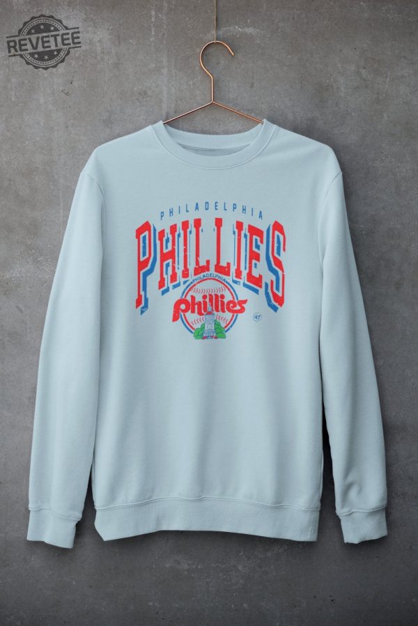 Phillies Baseball Sweatshirt Philadelphia Phillies Vintage Baseball Sweatshirt Retro Phillies Shirt Womens Phillies Sweatshirt Youth Phillies Hoodie Womens Phillies Hoodie revetee 1