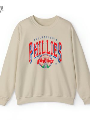 Phillies Baseball Sweatshirt Philadelphia Phillies Vintage Baseball Sweatshirt Retro Phillies Shirt Womens Phillies Sweatshirt Youth Phillies Hoodie Womens Phillies Hoodie revetee 5