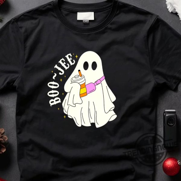 Boo Jee Ghost Shirt Cute Ghost Tee Halloween Ghost Shirt Funny Boo Jee Shirt Halloween Boo Jee T Shirt trendingnowe.com 1