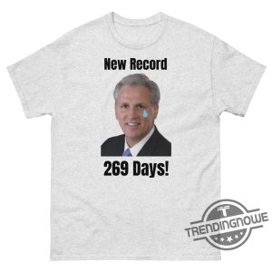 Kevin McCarthy Ousted New Record Shirt Kevin McCarthy Ousted 2023 2023 Shirt Funny T Shirt Kevin McCarthy Shirt trendingnowe.com 2