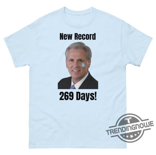 Kevin McCarthy Ousted New Record Shirt Kevin McCarthy Ousted 2023 2023 Shirt Funny T Shirt Kevin McCarthy Shirt trendingnowe.com 3