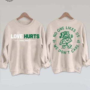 Love Hurts No One Like Us We Dont Care Shirt Retro Eagles Sweatshirt Philly Eagles Fly Eagles Fly Pictures Fly Eagles Fly Shirt Philadelphia Eagles Vintage Eagles Sweatshirt Unique revetee 2