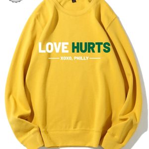 Love Hurts No One Like Us We Dont Care Shirt Retro Eagles Sweatshirt Philly Eagles Fly Eagles Fly Pictures Fly Eagles Fly Shirt Philadelphia Eagles Vintage Eagles Sweatshirt Unique revetee 6