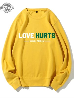 Love Hurts No One Like Us We Dont Care Shirt Retro Eagles Sweatshirt Philly Eagles Fly Eagles Fly Pictures Fly Eagles Fly Shirt Philadelphia Eagles Vintage Eagles Sweatshirt Unique revetee 6