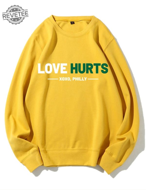 Love Hurts No One Like Us We Dont Care Shirt Retro Eagles Sweatshirt Philly Eagles Fly Eagles Fly Pictures Fly Eagles Fly Shirt Philadelphia Eagles Vintage Eagles Sweatshirt Unique revetee 6