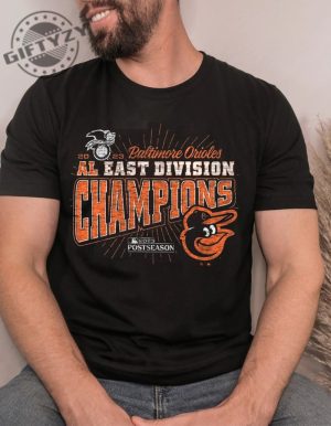 2023 Al East Division Champions Shirt Orioles Al East Champions Tshirt Baltimore Orioles Hoodie Trending Unisex Sweater Gifts For Fan Shirt giftyzy 2