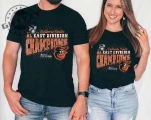 2023 Al East Division Champions Shirt Orioles Al East Champions Tshirt Baltimore Orioles Hoodie Trending Unisex Sweater Gifts For Fan Shirt giftyzy 3