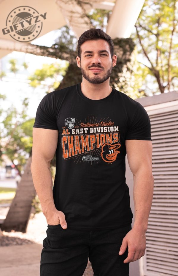 2023 Al East Division Champions Shirt Orioles Al East Champions Tshirt Baltimore Orioles Hoodie Trending Unisex Sweater Gifts For Fan Shirt giftyzy 4