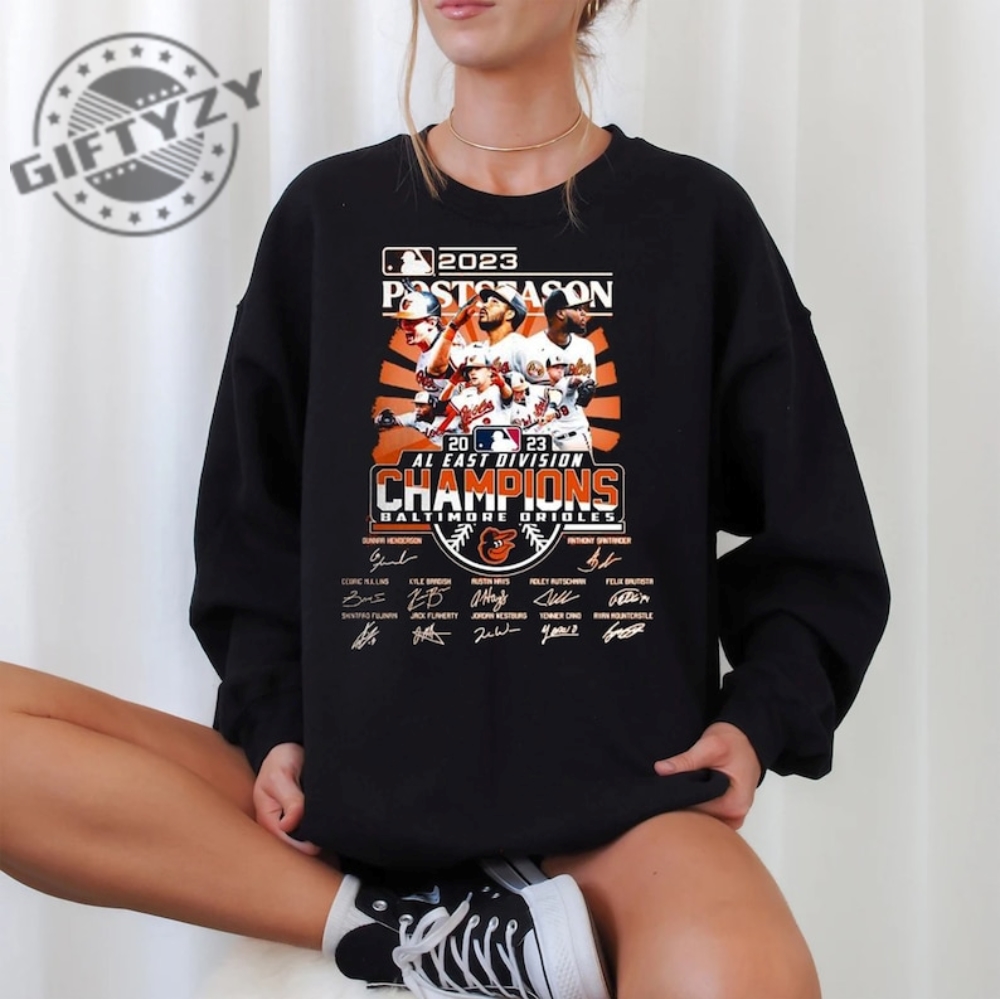 Baseball Playoff Schedule Baltimore Orioles Apparel Mlb Al East Shirt,  hoodie, longsleeve, sweater