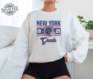 New York Giants Tshirt New York Giants Sweatshirt New York Giants Crewneck New York Giants Gift New York Giants Tee Nfl Shirt Unique revetee 2