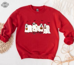 Halloween Sweatshirt Ghost Cows Sweatshirt Ghost Cows Sweatshirt Simple Halloween Costumes Halloween Horror Nights Merch 2023 Christmas Sweaters Halloween Hoodies revetee 2