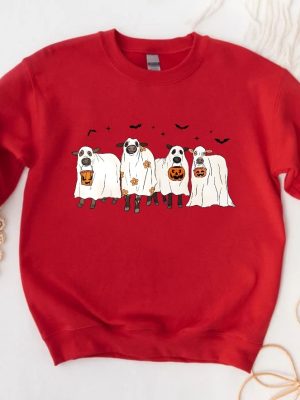 Halloween Sweatshirt Ghost Cows Sweatshirt Ghost Cows Sweatshirt Simple Halloween Costumes Halloween Horror Nights Merch 2023 Christmas Sweaters Halloween Hoodies revetee 2