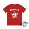 Travis Mr Pfizer Shirt Kelce T Shirt Aaron Rodgers Joke Funny Football Shirt New York Jets Kansas City Shirt Taylor Swift McAfee Shirt trendingnowe.com 3