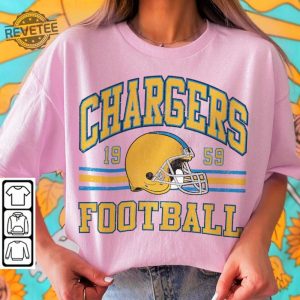 Chargers Football Sweatshirt Shirt Retro Style 90S Vintage Unisex Crewneck Graphic Tee Gift For Football Fan Sport Los Chargers Shirt Los Chargers Los Angeles Chargers Unique revetee 3