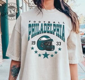 Philadelphia Football Shirt Vintage Style Philadelphia Football Crewneck Sweatshirt Football Hoodie Philadelphia Tshirt Football Gifts giftyzy 5