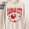 Kansas City Football Shirt Vintage Style Kansas City Football Crewneck Sweatshirt Football Tshirt Kansas City Hoodie Kansas City Fan Gifts giftyzy 4