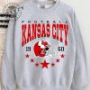 Kansas City Football Shirt Vintage Style Kansas City Football Crewneck Sweatshirt Football Tshirt Kansas City Hoodie Kansas City Fan Gifts giftyzy 6