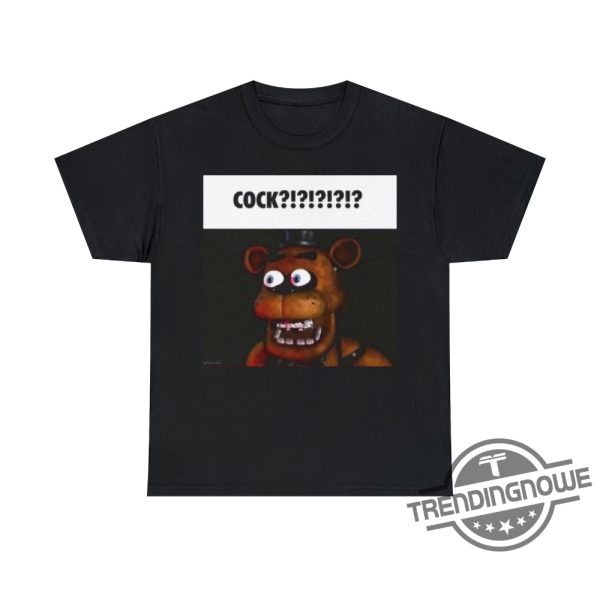 Fnaf Shirt Freddy Fazbear FNAF Five Nights At Freddys Meme T Shirt trendingnowe.com 1