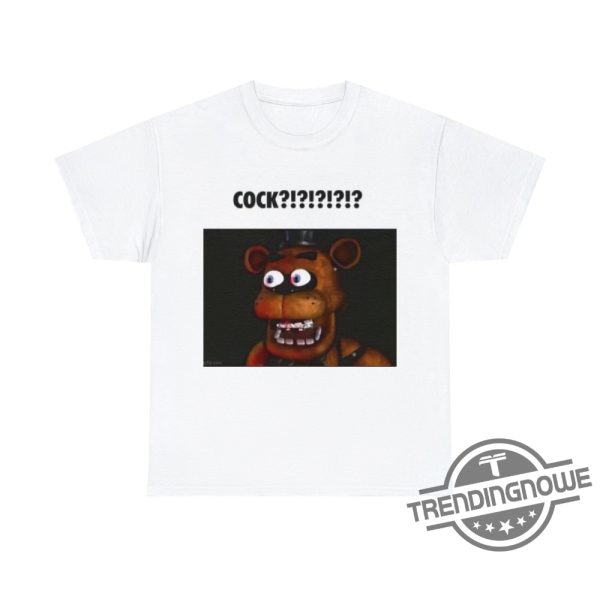 Fnaf Shirt Freddy Fazbear FNAF Five Nights At Freddys Meme T Shirt trendingnowe.com 2