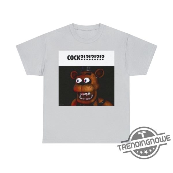 Fnaf Shirt Freddy Fazbear FNAF Five Nights At Freddys Meme T Shirt trendingnowe.com 3